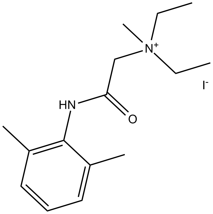 N-Methyllidocaine iodide图片
