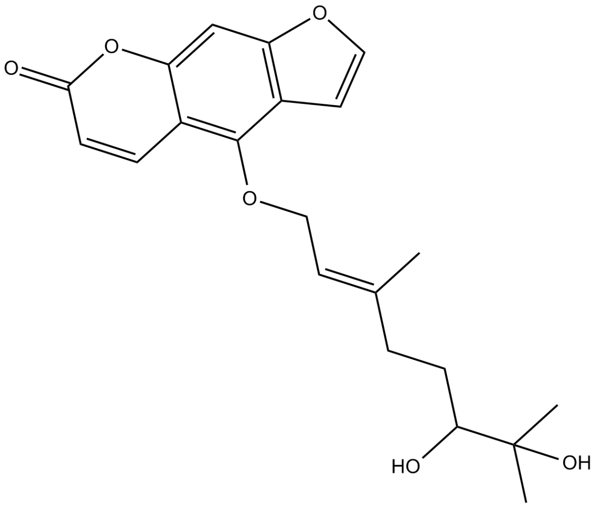 6,7-dihydroxy Bergamottin图片