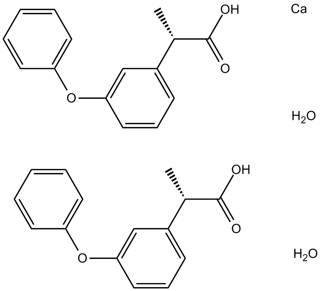 Fenoprofen calcium hydrate图片