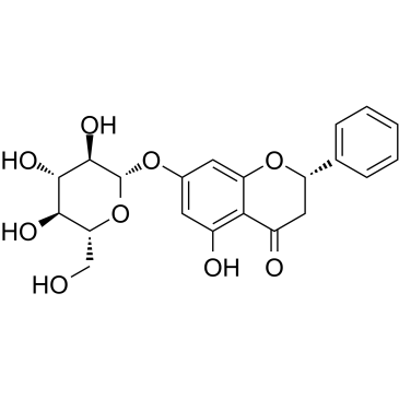 Pinocembrin 7-O-Beta-D-Glucoside图片