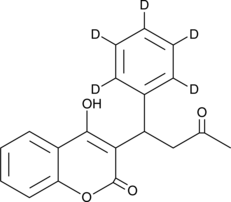 (±)-Warfarin-d5图片