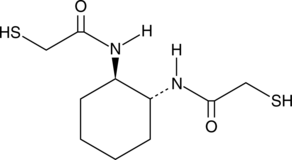 (±)-trans-1,2-Bis(2-mercaptoacetamido)cyclohexane图片