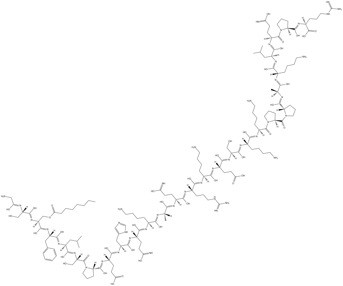 des-Gln14-Ghrelin(rat)图片