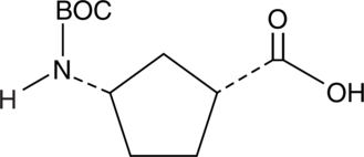 BOC-(1R,3S)-3-Aminocyclopentane carboxylic acid图片