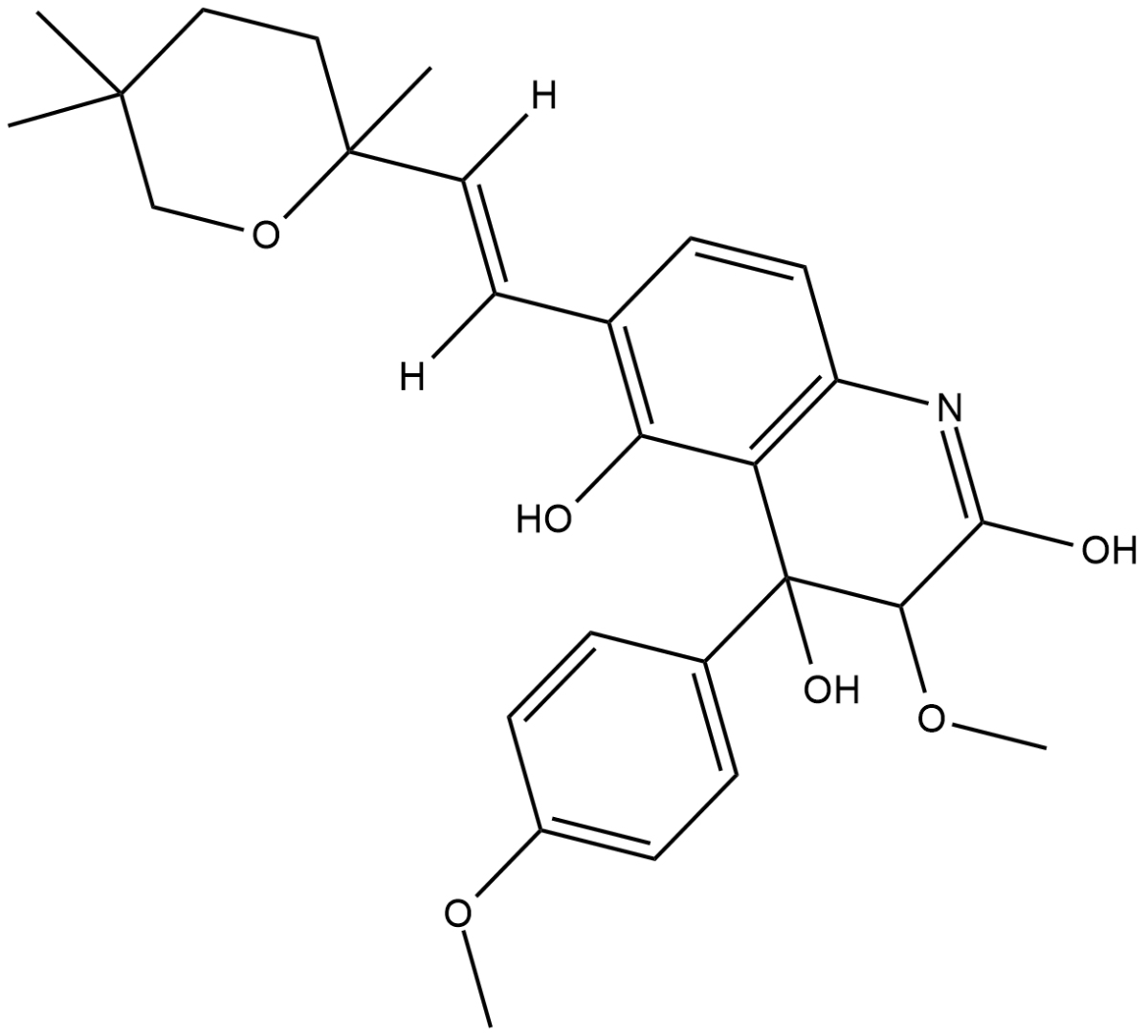 Penigequinolone A图片