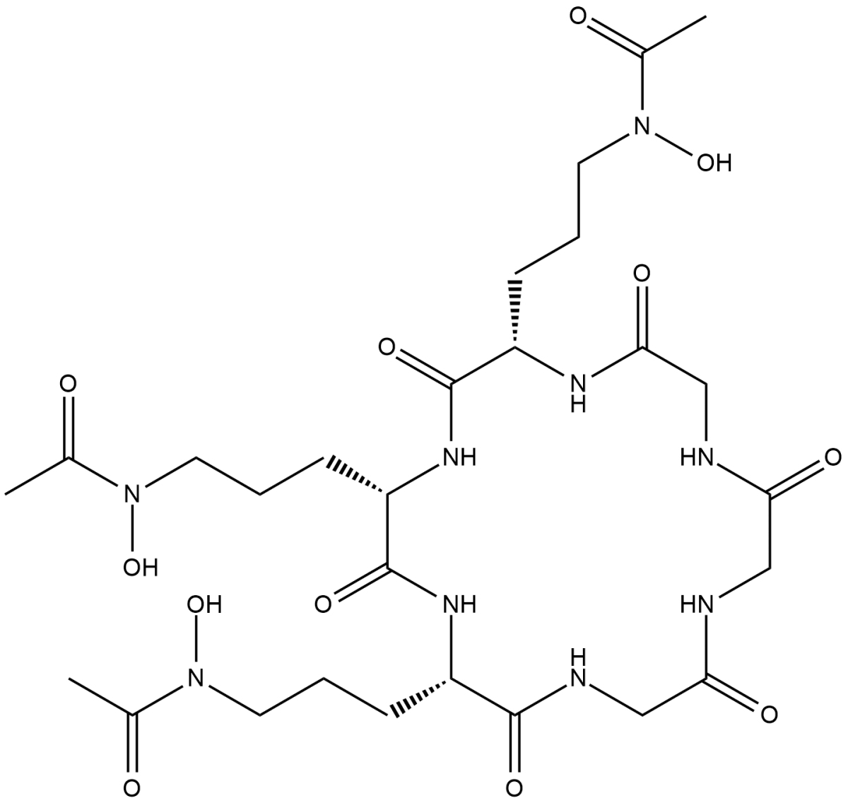 Ferrichrome(iron-free)图片
