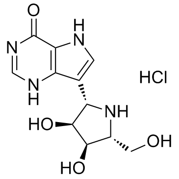 Forodesine hydrochloride(BCX-1777)图片