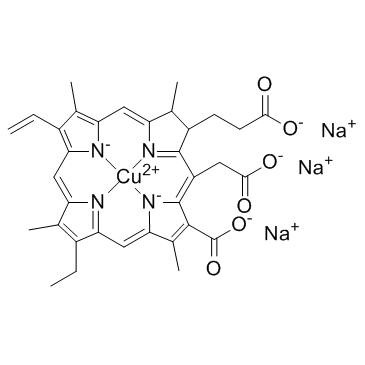 Chlorophyllin sodium copper salt(Chlorophyllin copper sodium complex)图片