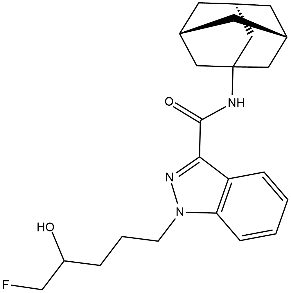 5-fluoro AKB48 N-(4-hydroxypentyl)metabolite图片