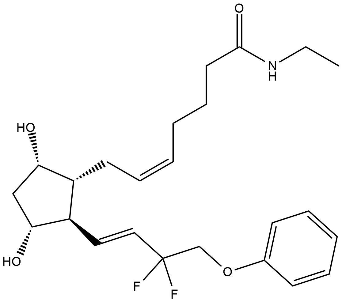 Tafluprost ethyl amide图片