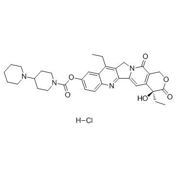 Irinotecan hydrochloride图片