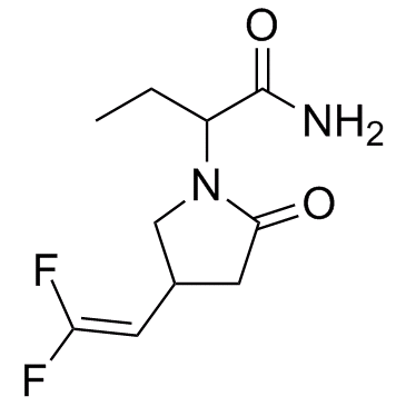 Anticonvulsant agent 1(4-(2,2-Difluoroethenyl)-α-ethyl-2-oxo-1-pyrrolidineacetamide)图片