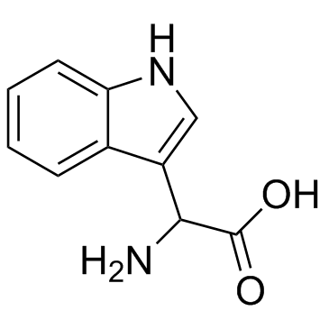 D,L-3-Indolylglycine(α-Amino-1H-indole-3-acetic acid)图片