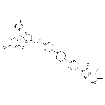 Hydroxy Itraconazole(Itraconazole metabolite Hydroxy Itraconazole)图片