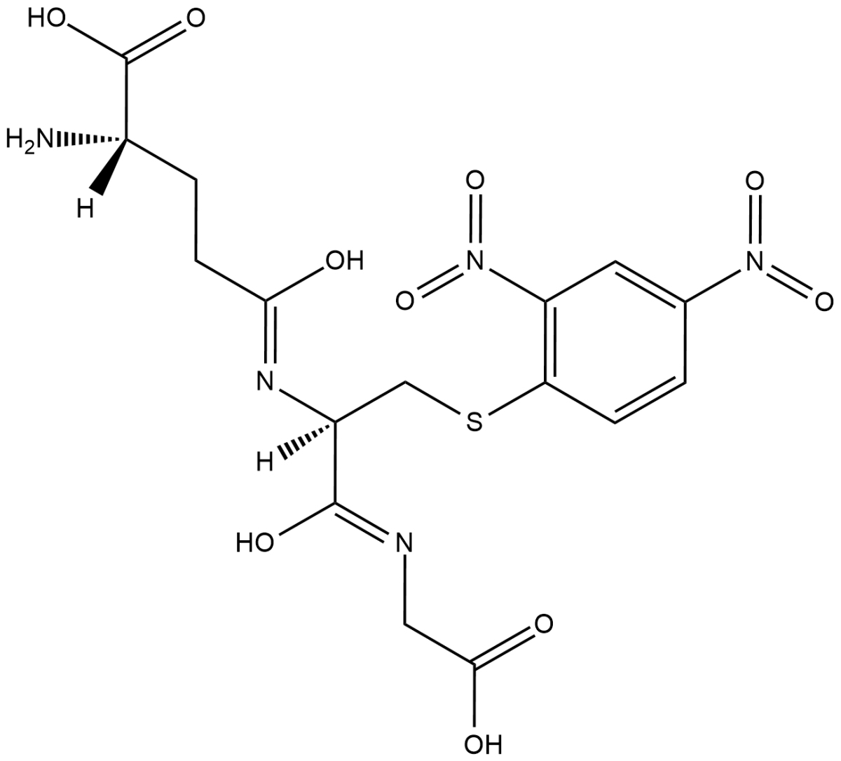 S-(2,4-Dinitrophenyl)-Glutathione图片