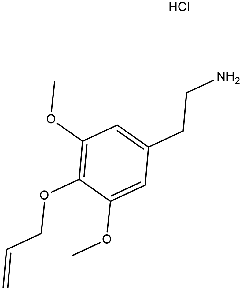 Allylescaline(hydrochloride)图片