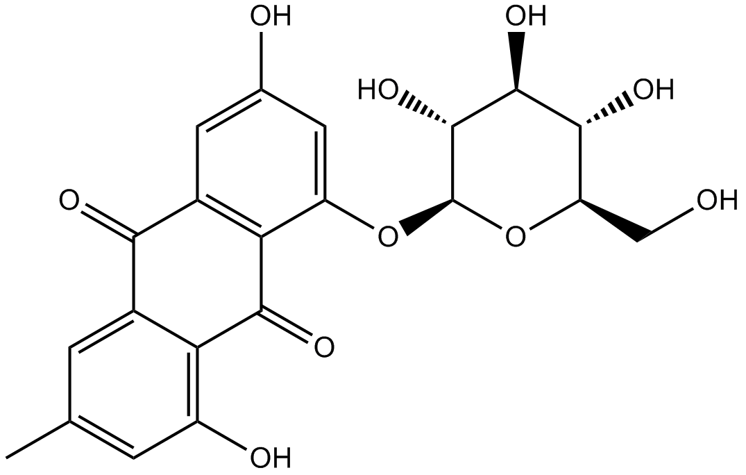 Emodin-8-glucoside图片