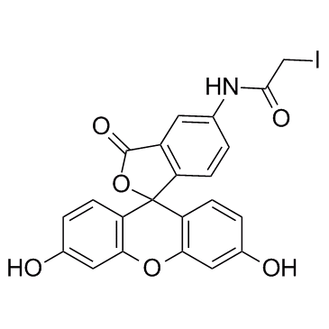 5-IAF(5-Iodoacetamidofluorescein)图片