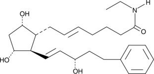 5-trans-17-phenyl trinor Prostaglandin F2αethyl amide图片