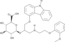 (R,S)-Carvedilol Glucuronide图片