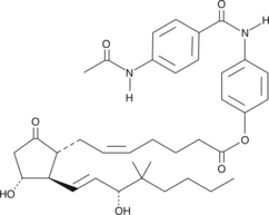 16,16-dimethyl Prostaglandin E2 p-(p-acetamidobenzamido)phenyl ester图片
