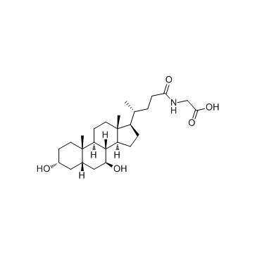 Glycoursodeoxycholic acid(Ursodeoxycholylglycine)图片