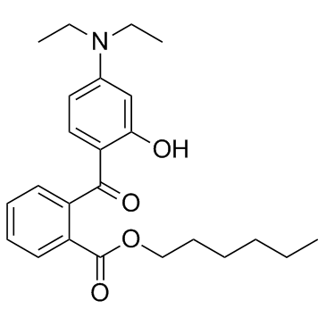 Diethylamino hydroxybenzoyl hexyl benzoate(DHHB)图片