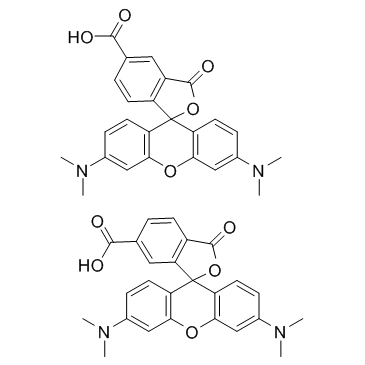 5(6)-TAMRA(5(6)-Carboxytetramethylrhodamine)图片