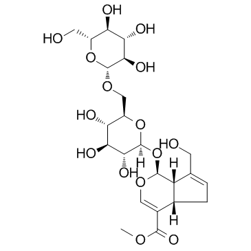 Genipin 1-β-D-gentiobioside图片