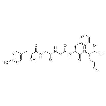 Tyr-Gly-Gly-Phe-Met-OH(Met-Enkephalin)图片