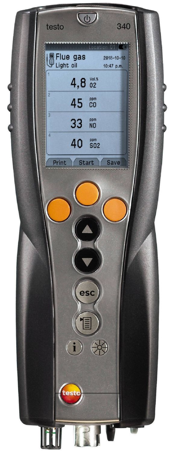 testo 340工业烟气分析仪图片
