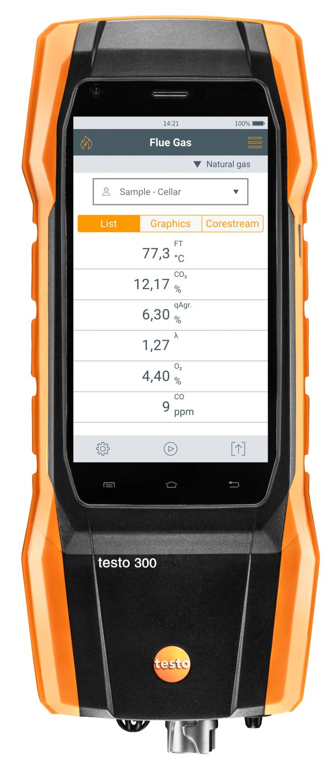 testo 300 LL长寿命烟气分析仪基础款2(二组分)图片