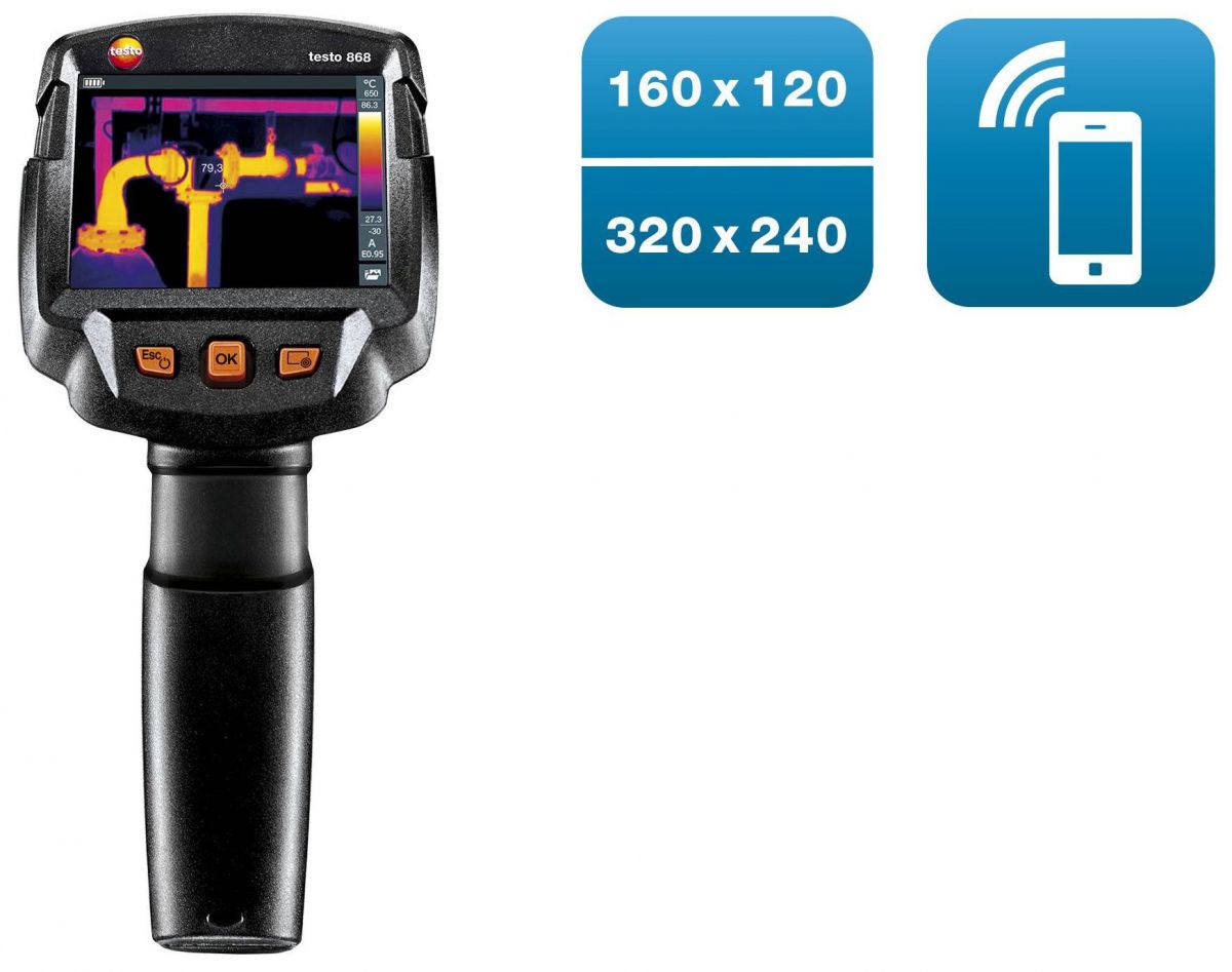 testo 868入门级智能无线热像仪图片