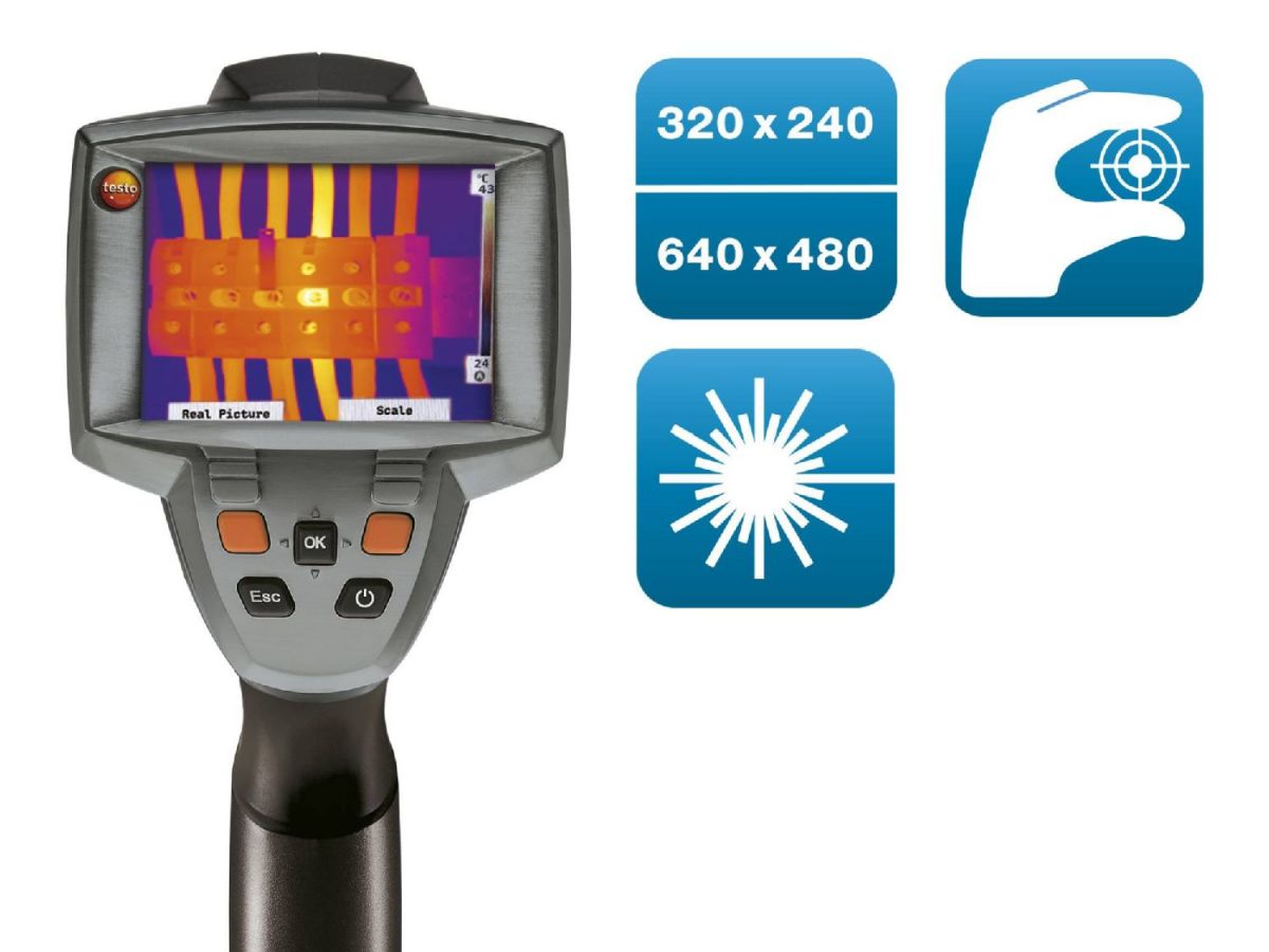 testo 882精密型中级红外热像仪图片