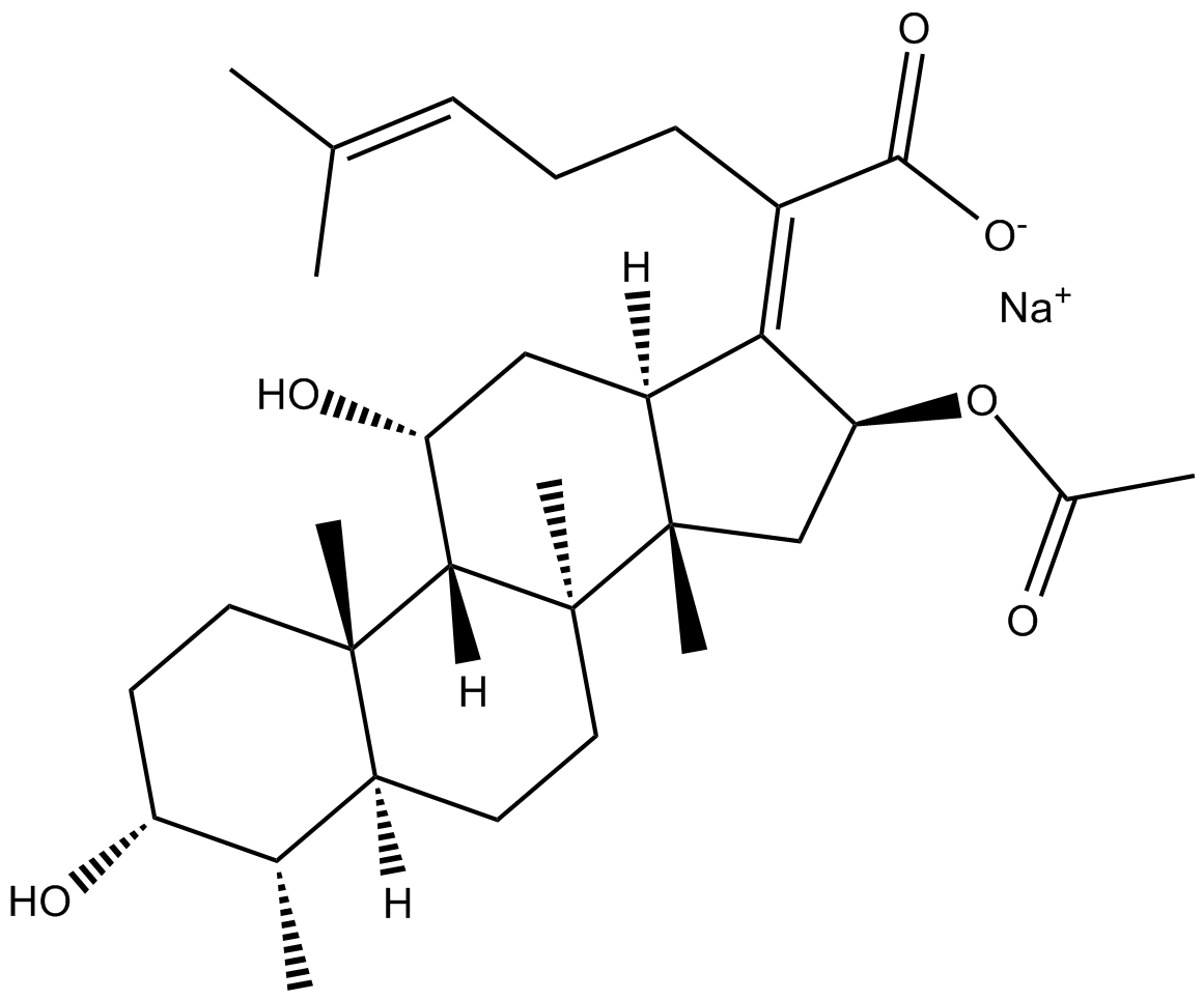 Fusidic Acid(sodium salt)图片