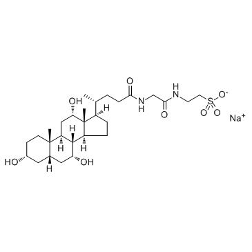 Sodium tauroglycocholate(Tauroglycocholic acid sodium salt)图片