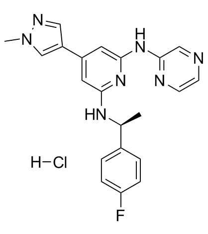 Ilginatinib hydrochloride(NS-018 hydrochloride)图片