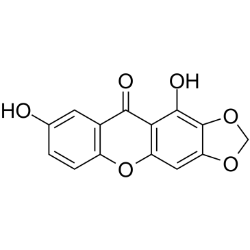 1,7-Dihydroxy-2,3-methylenedioxyxanthone图片