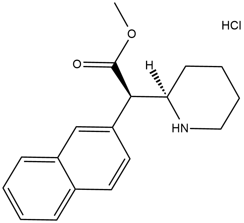 (±)-threo-Methylnaphthidate(hydrochloride)图片