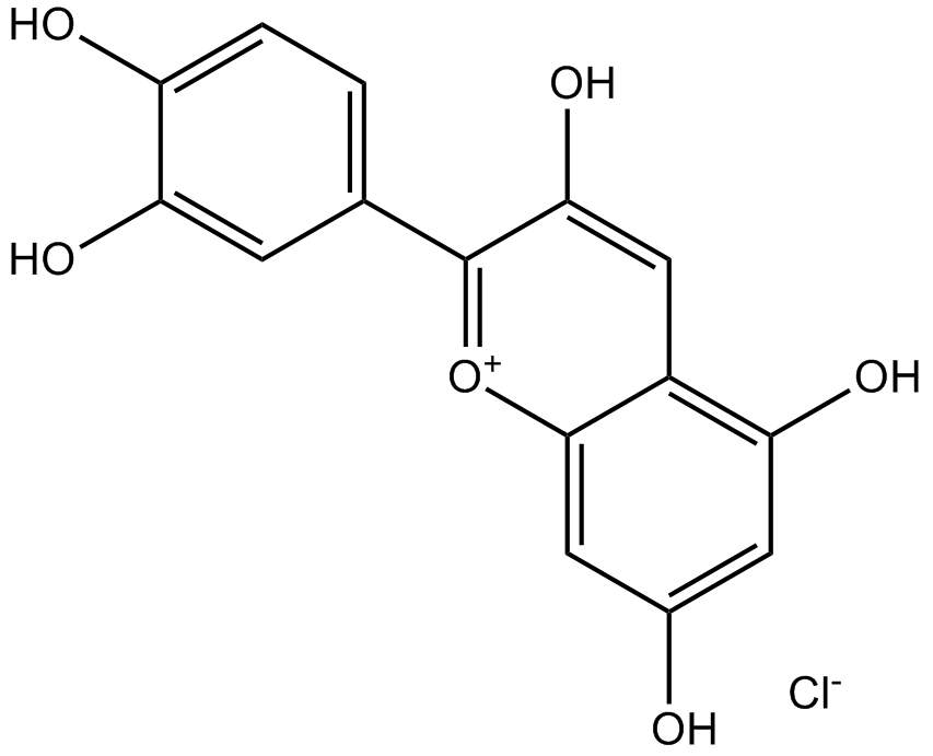 Cyanidin Chloride图片