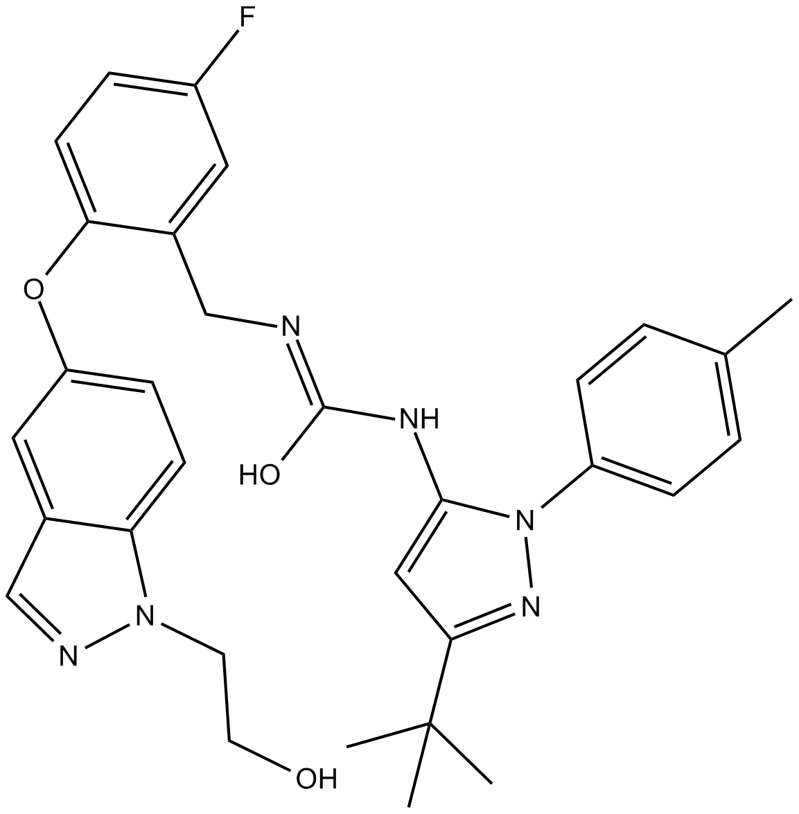 Pexmetinib(ARRY-614)图片