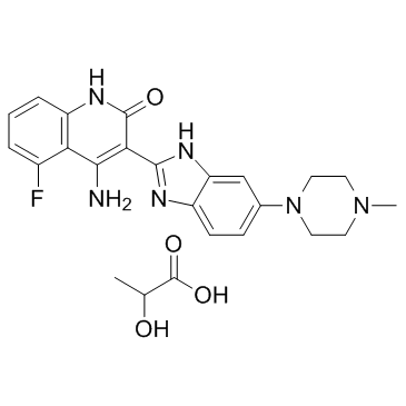Dovitinib lactate(CHIR-258 lactate)图片