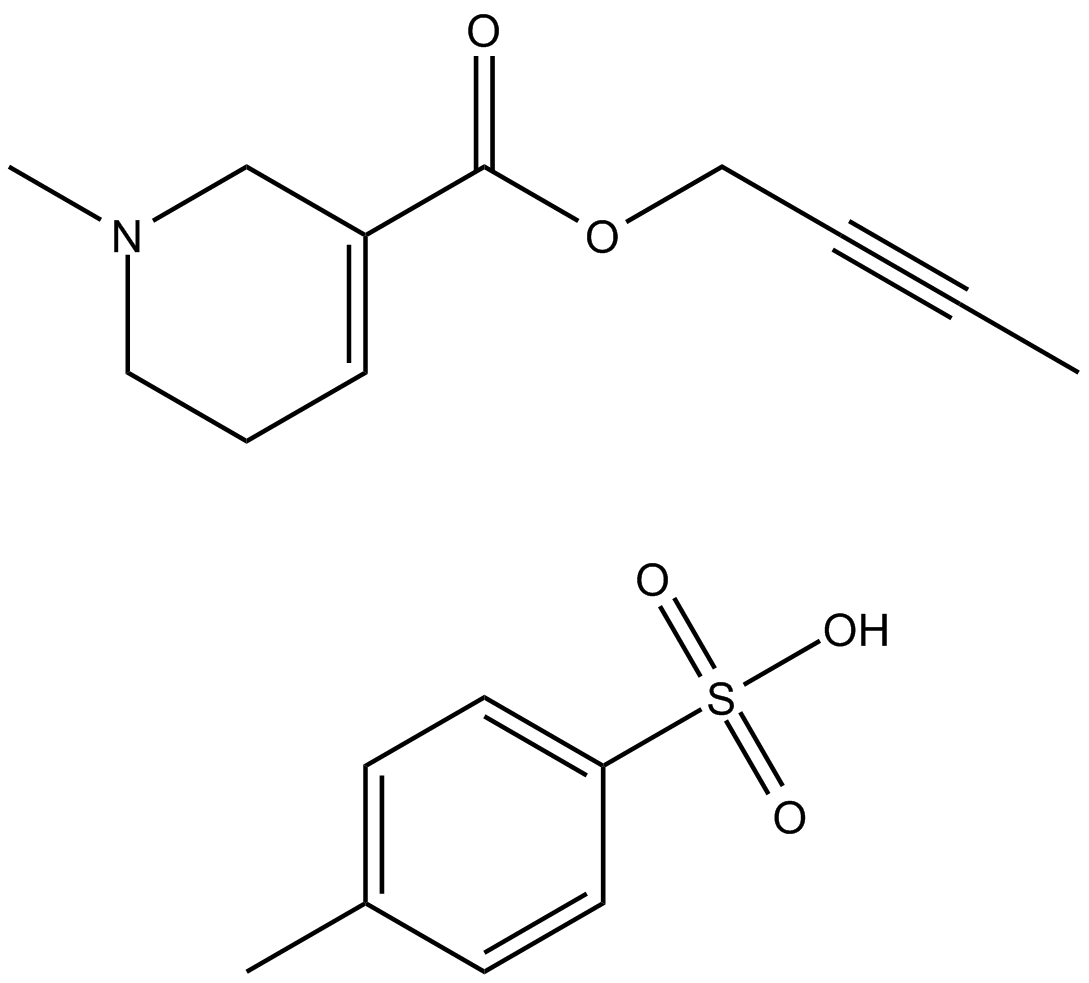Arecaidine but-2-ynyl ester tosylate图片