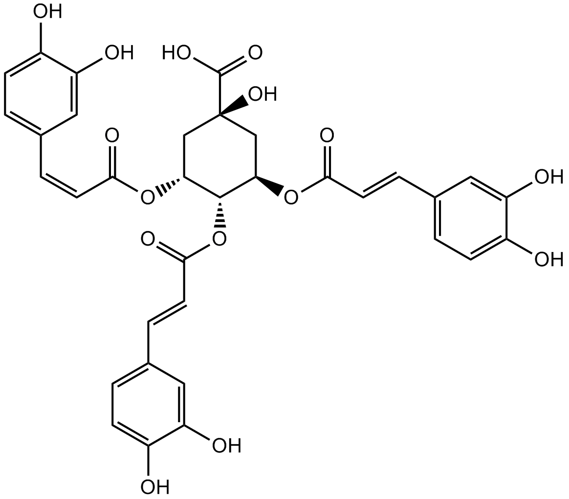 3,4,5-Tricaffeoylquinic acid图片