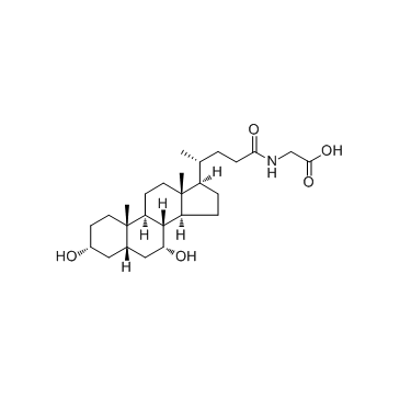 Glycochenodeoxycholic acid(Chenodeoxycholylglycine)图片