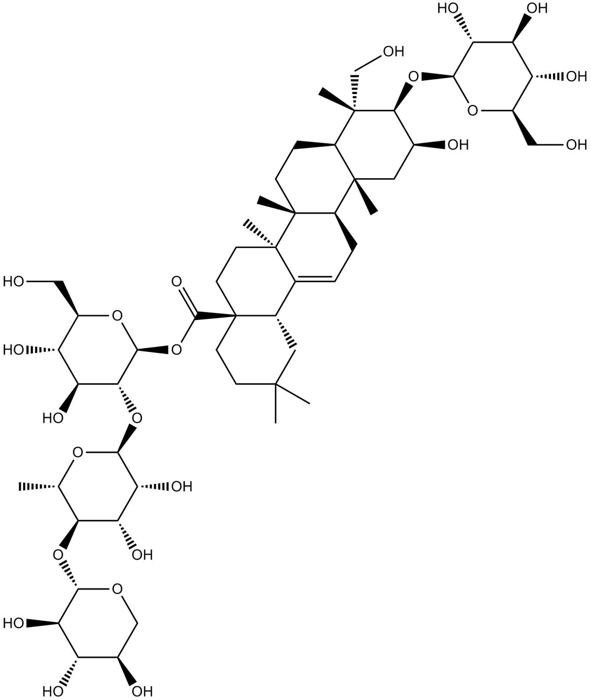 Polygalasaponin F图片