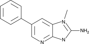 2-Amino-1-methyl-6-phenylimidazo[4,5-b]pyridine图片