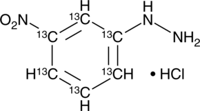 13C6-3-Nitrophenylhydrazine(hydrochloride)图片