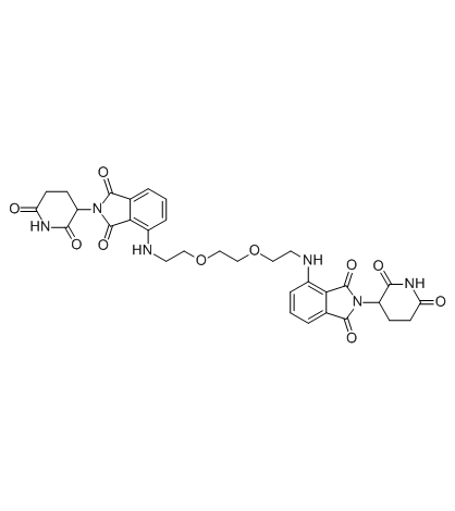 Homo-PROTAC cereblon degrader 1图片