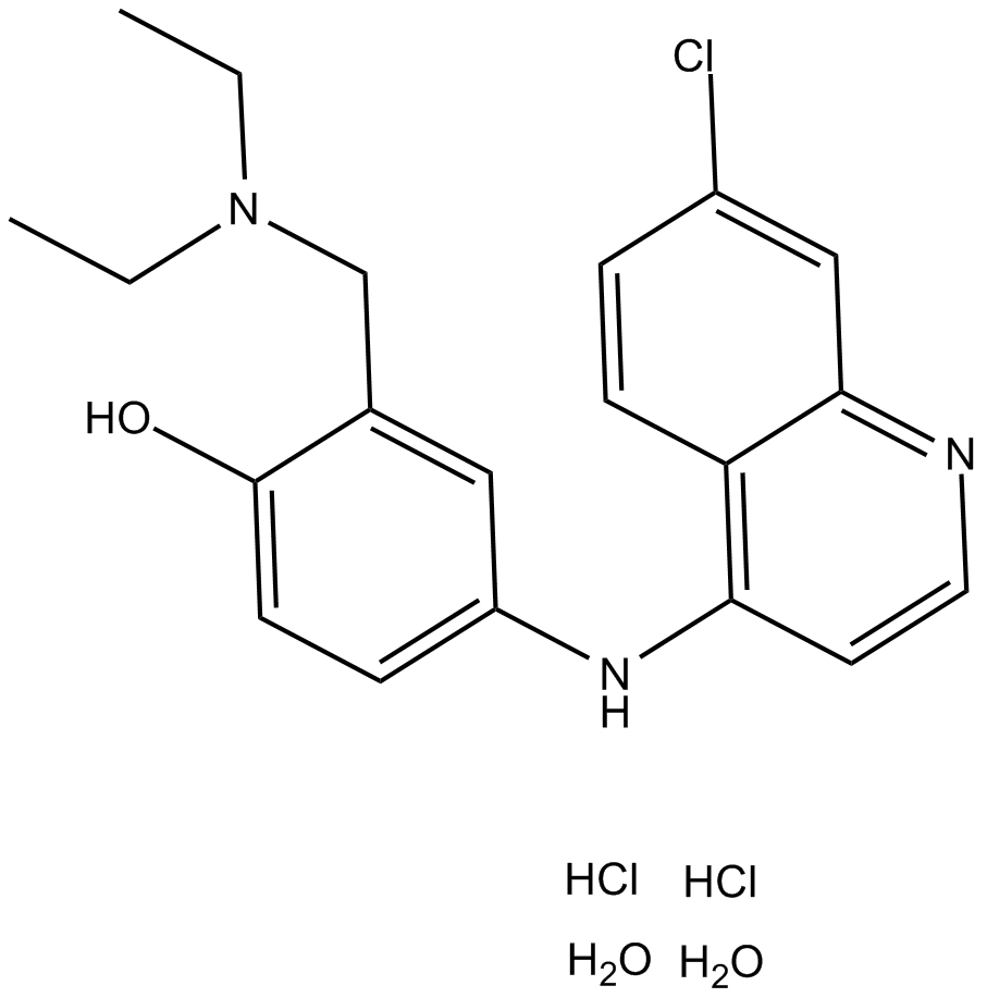 Amodiaquine dihydrochloride dihydrate图片